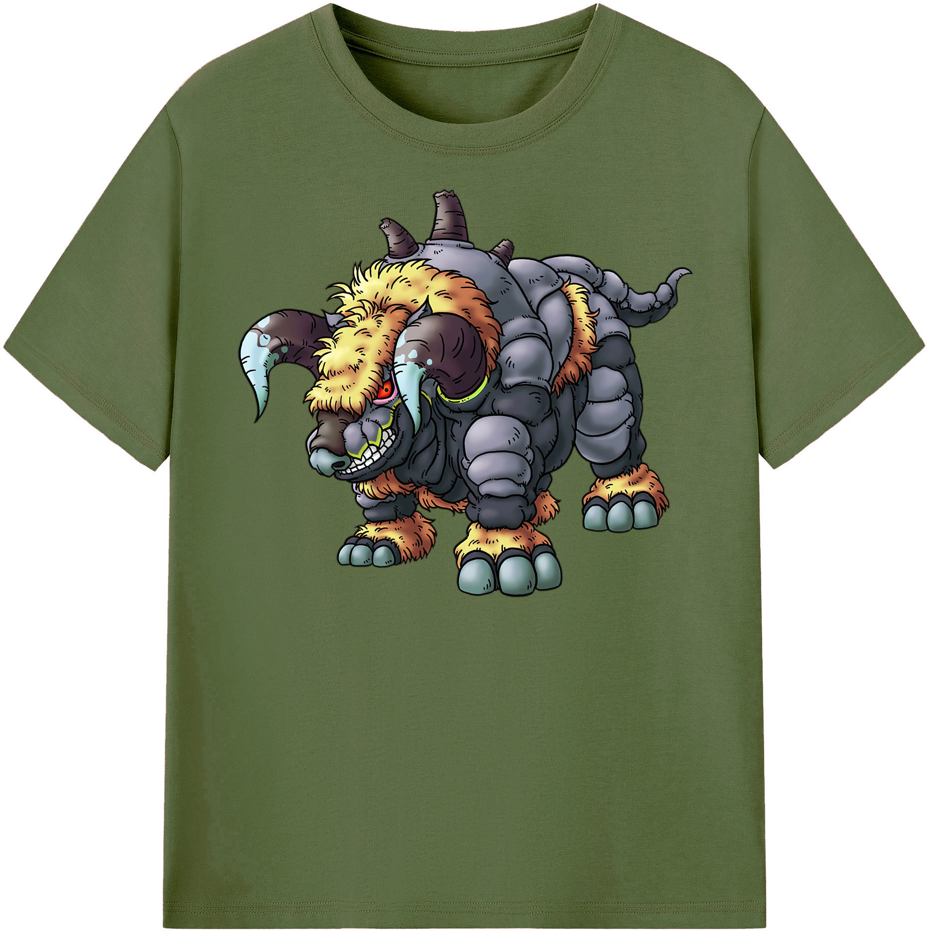（画像用） ドラゴンクエスト Doragon Kuesuto Dragon Quest 綿100％半袖Tシャツ（フロントプリント）